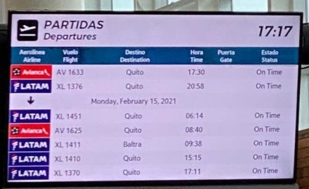 Image from Twitter account of Ecuatoriana Airlines @EcuatorianaAir1