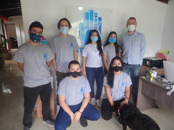 Some of Humanos 3D Foundation volunteers & staff