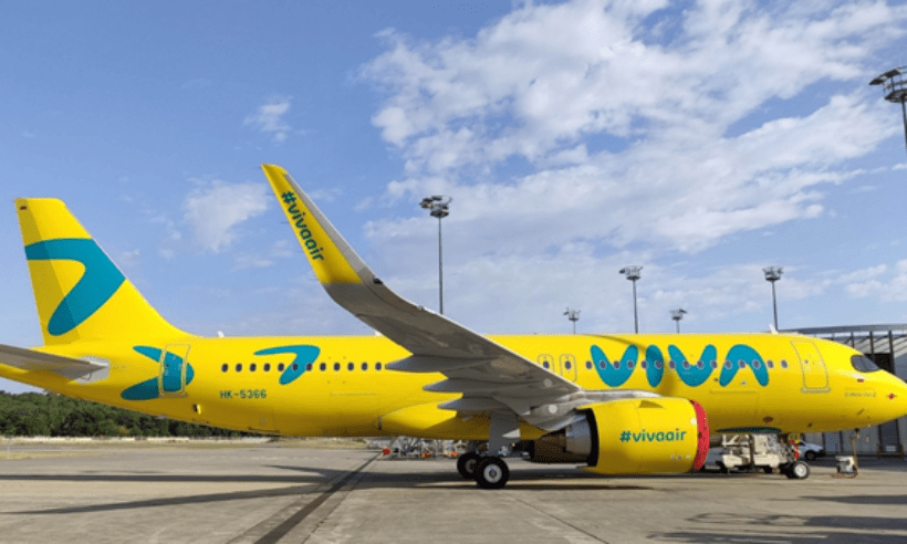The latest aircraft delivered has the livery nickname “Efecto Viva” after the phenomenon the airline says occurs when competitors lower their prices significantly whenever Viva enters a new market.