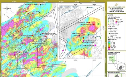 El Silencio mine – In-fill Drilling Grade Intercepts on Manto and 1180 veins