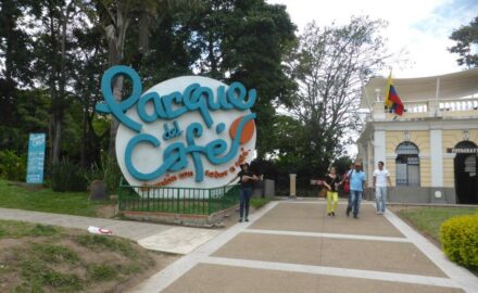 Above photo: Parque Del Café is an amusement park minutes outside of Armenia that entertains visitors while educating them on coffee culture. Photo © Loren Moss
