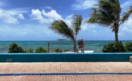 San Andrés beachfront photo © Loren Moss