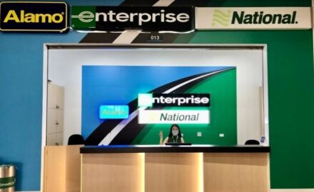 The new tri-branded Enterprise, National and Alamo rental branch at Medellin International Airport is Enterprise’s 11th location in Colombia.