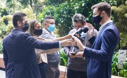 Nat Ware (above right), a native of Australia and resident of New York