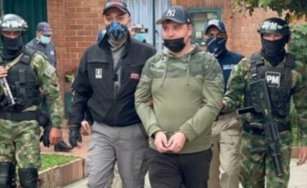 police arrested 36-year-old Russian national Sergei Vagin in the Bogotá suburb of Suba