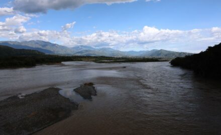 Colombia's Rio Cauca as seen from Santa Fe de Antioquia (photo: Loren Moss)