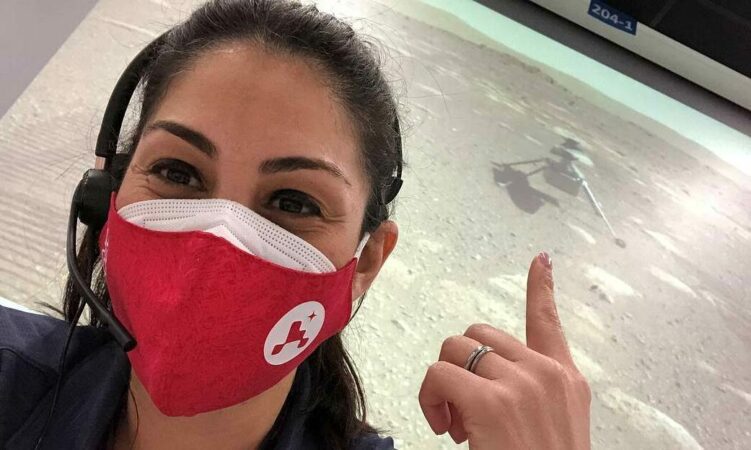 Diana Trujillo of Cali, Colombia is one of NASA's new flight directors. Photo courtesy of NASA