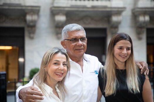 Diana Lohrer, Armando Perea, Andrea Zambrano