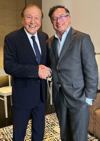 President Elect Gustavo Petro met with his campaign opponent Rodolfo Hernandez, who will now serve as senator.