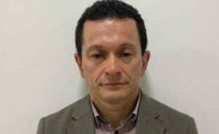 Accused paramilitary drug lord Guillermo León Acevedo Giraldo, alias 