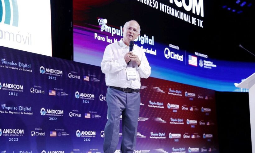 Executive Director of ANDICOM organizer CINTEL, Manuel Martínez Niño