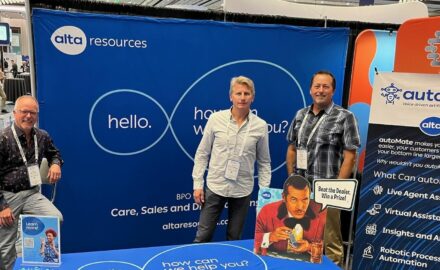 Above photo: Alta Resources attends 2022 Customer Contact Week in Las Vegas (LinkedIn: Alta Resources)
