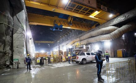 The space where turbines 5-8 will eventually go, once a contractor is selected and insurance is found. (photo: Loren Moss)