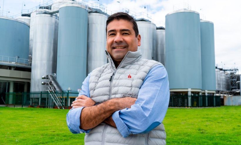 Sergio Rincón, president of Bavaria & Cia beer company