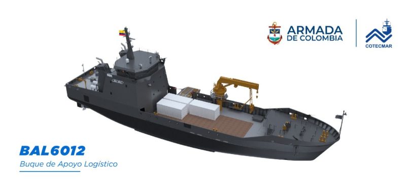 A logistical support ship is also being contemplated to satisfy the logistics needs of the Navy.