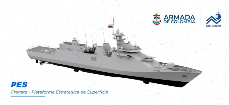 Colombian Navy Surface Warfare Frigate