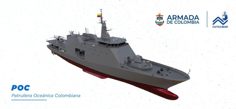 Colombian Navy Ocean going Patrol Vessel