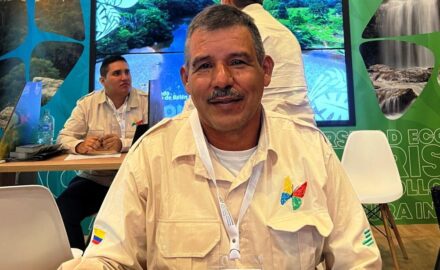 José Alfonso Ovalle from the Nativos Agency (photo: Loren Moss)