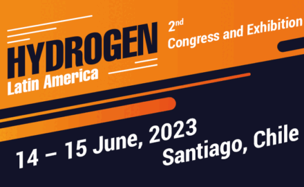 join the International Congress and Exhibition “Hydrogen Latin America 2023” which will take place June 14th -15th in Santiago, Chile.