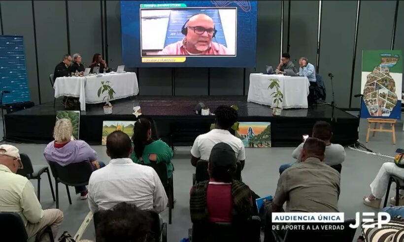 AUC Leader Salvatore Mancuso JEP Testimony in Colombia