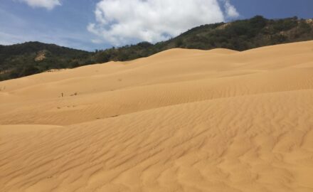Sand dunes in La Guajira, Colombia