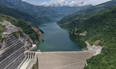 Hidroituango hydroelectric dam.