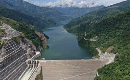 Hidroituango hydroelectric dam.