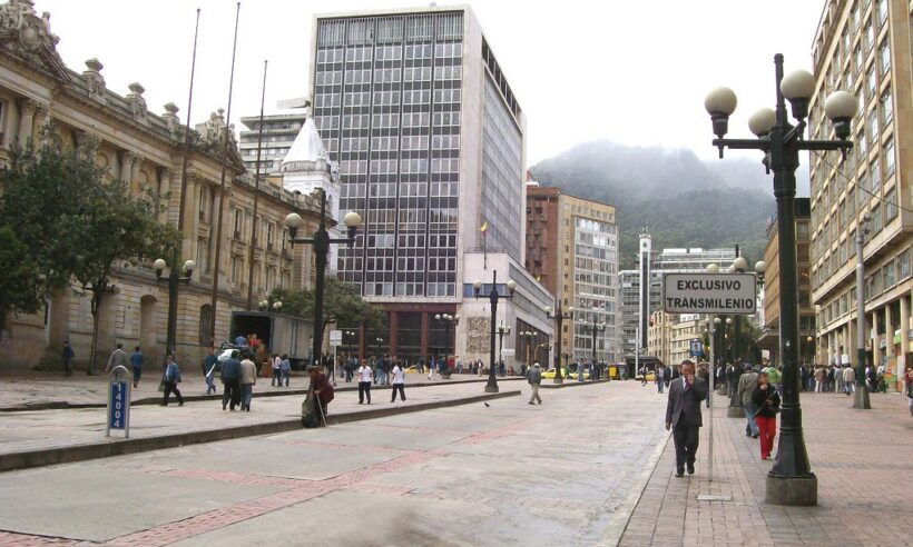 Banco de la República, the central bank of Colombia, in Bogotá. (Photo credit: Camilo Sanchez)