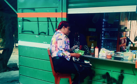 Grafiti of the ELN and ex-FARC Mafia near Corinto, Cauca (Credit: Henry Shuldiner)