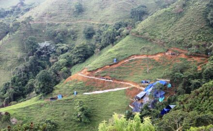 Collective Mining site. Photo: Loren Moss