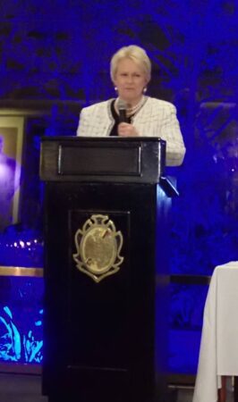 Occidental CEO Vicky Holub In Bogotá, Colombia (photo: Loren Moss)