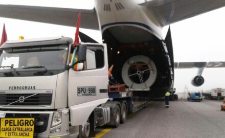 Antonov in Colombia (photo courtesy EPM)