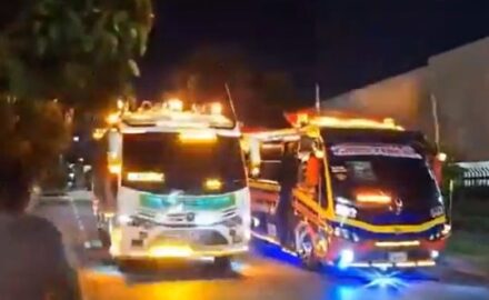 Photo: taken from the viral video in social media.