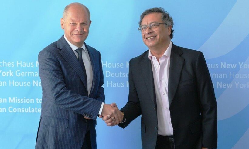 Olaf Scholz and Gustavo Petro. Photo: Presidencia de la República (Colombia)