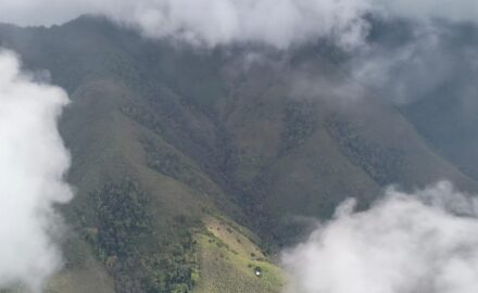 The area between Betulia and Urrao, where the plane is believed to have gone down. (Photo: Aerocivil)