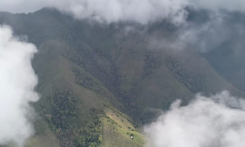 The area between Betulia and Urrao, where the plane is believed to have gone down. (Photo: Aerocivil)