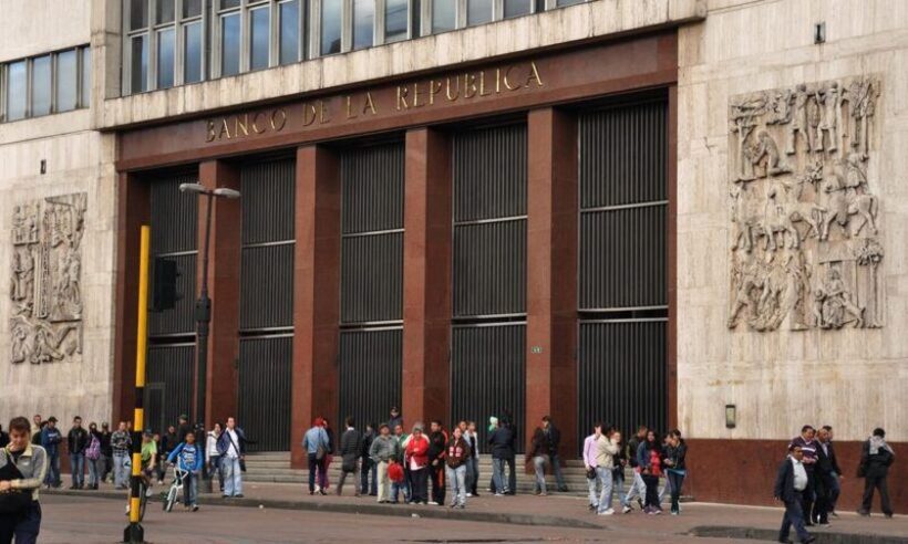 Banco de la Republica, the central bank of Colombia, in Bogotá.