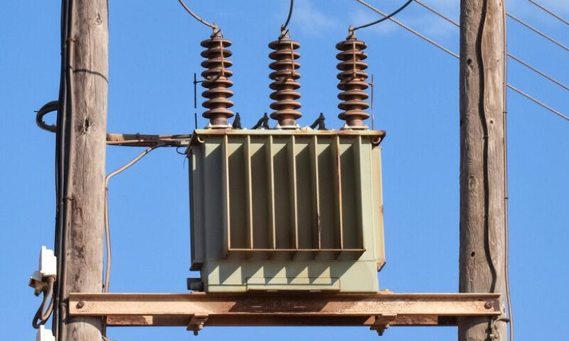 Electricity transformer.