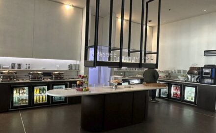 LATAM Airlines lounge.