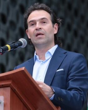 Medellin's Mayor Federico "Fico" Gutierrez