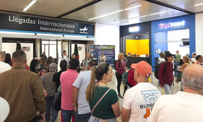 International Arrivals at José María Córdova International Airport (MDE/SKRG) outside of Medellín. Photo © Loren Moss