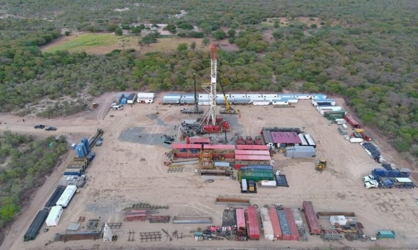 Aruchara-4 Drilling Rig.