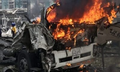 Cali attack. Photo from Twitter.