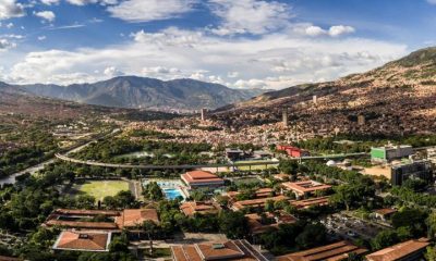 Medellín looking north from the University of Antioquia (photo courtesy ACI Medellín)
