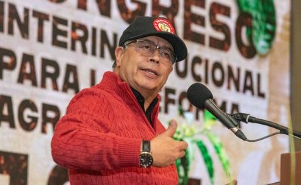Colombian President Gustavo Petro (photo César Carrión, Presidencia de Colombia)