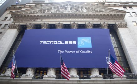 Tecnoglass at the New York Stock Exchange (photo © Loren Moss)