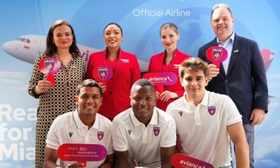 Avianca - Miami FC Soccer Club Deal - Photo courtesy Avianca