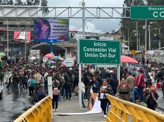 Border between Ecuador & Colombia looking towards Ipiales, Colombia (Photo: Cancillería de Colombia)