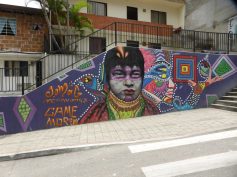 Headline photo of Medellín's Comuna 13 (photo © Loren Moss)