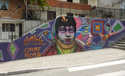 Headline photo of Medellín's Comuna 13 (photo © Loren Moss)